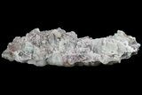 Quartz Crystal Cluster with Calcite and Pyrite - Morocco #69531-1